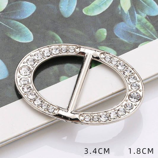 OVAL STUDDED RING
