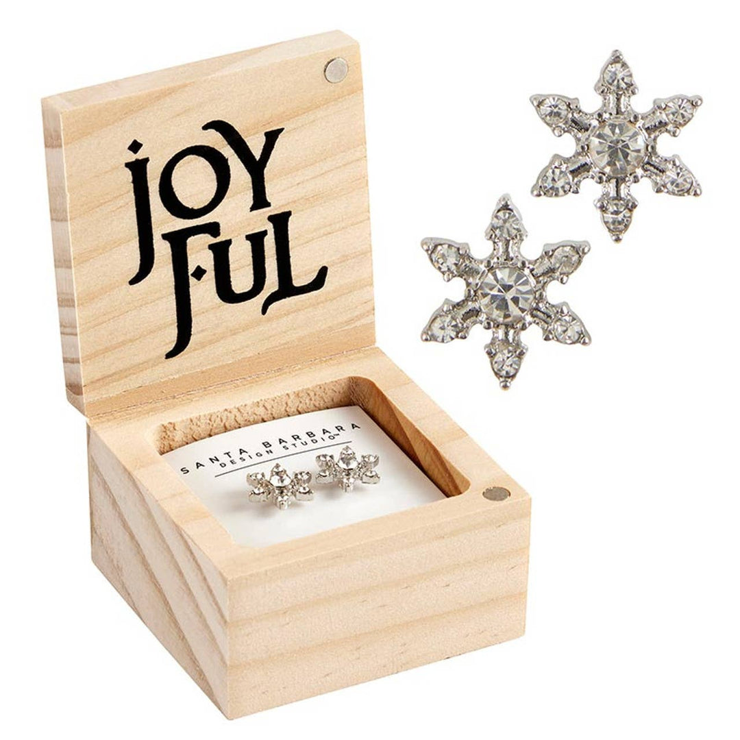 Final Sale|Treasure Box Earrings - Joyful