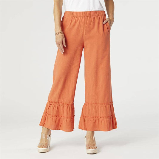 FINAL SALE: Audrey Ruffle Pant