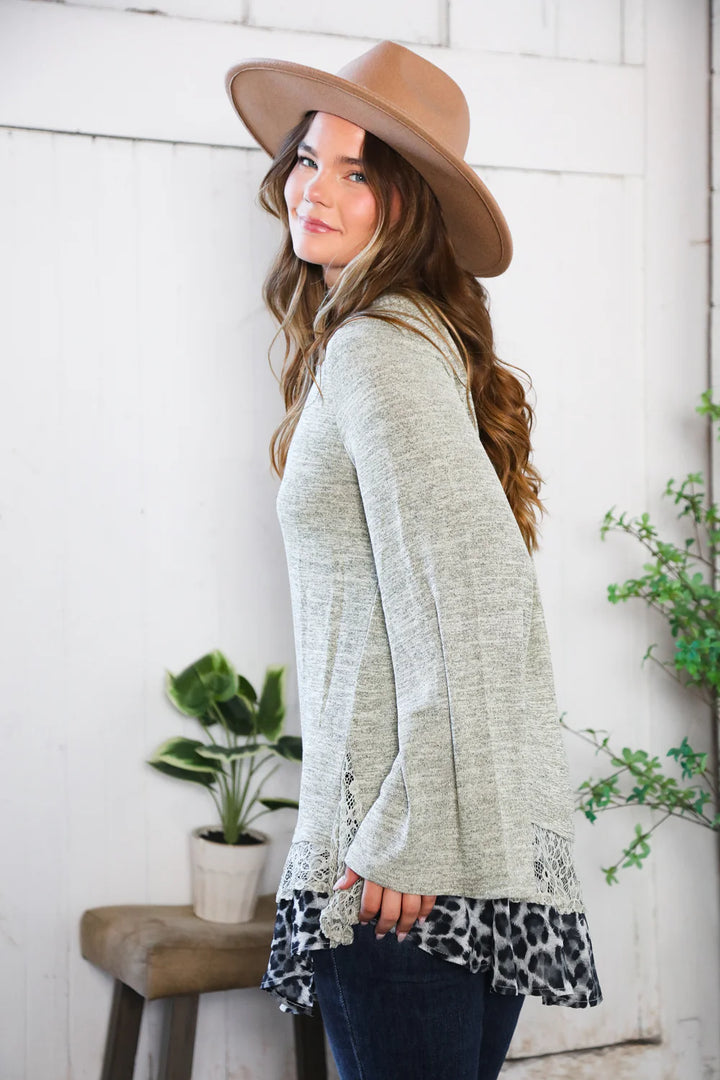 Final Sale | Animal Hem Tunic