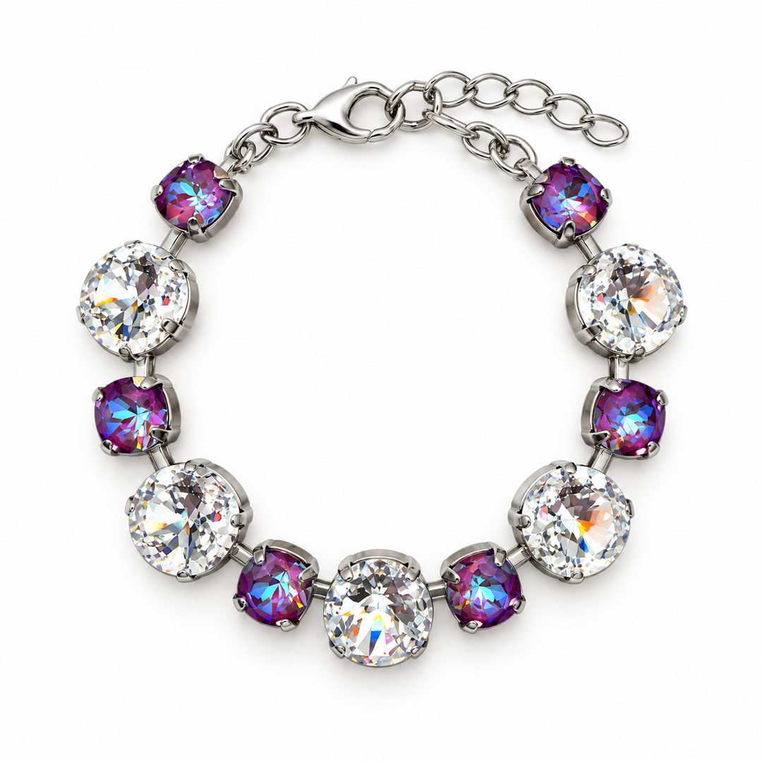 Crystal Delight | Square Bracelet