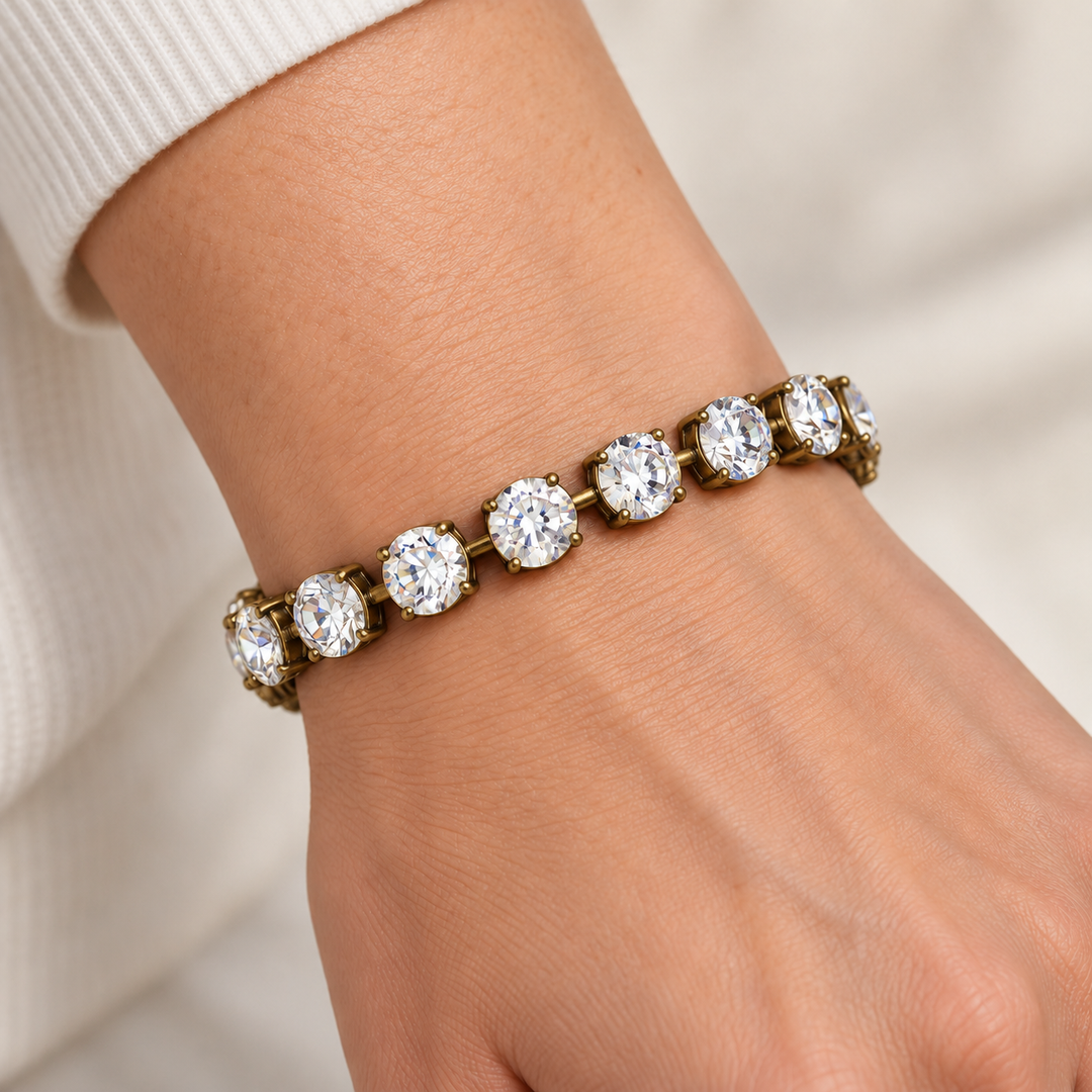 Crystal Brass | Bracelet