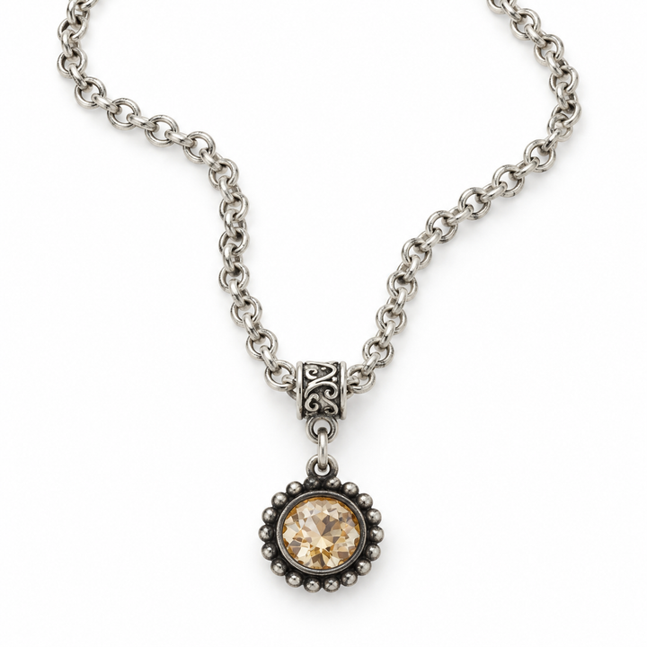 Champagne Silver | Necklace