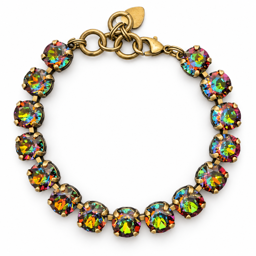 Brass Vitrail | Link Bracelet