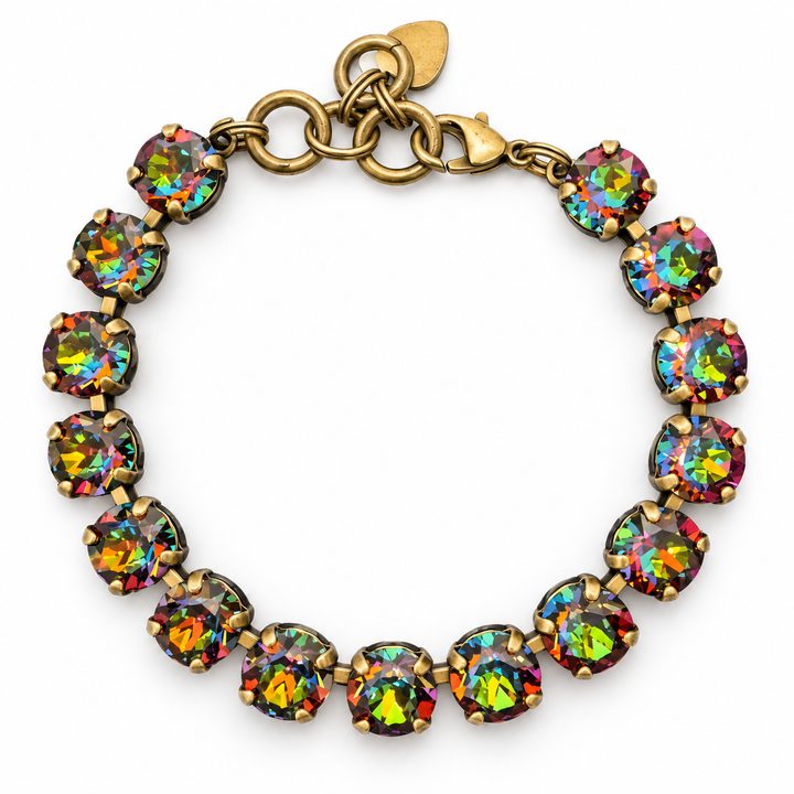 Brass Vitrail | Link Bracelet