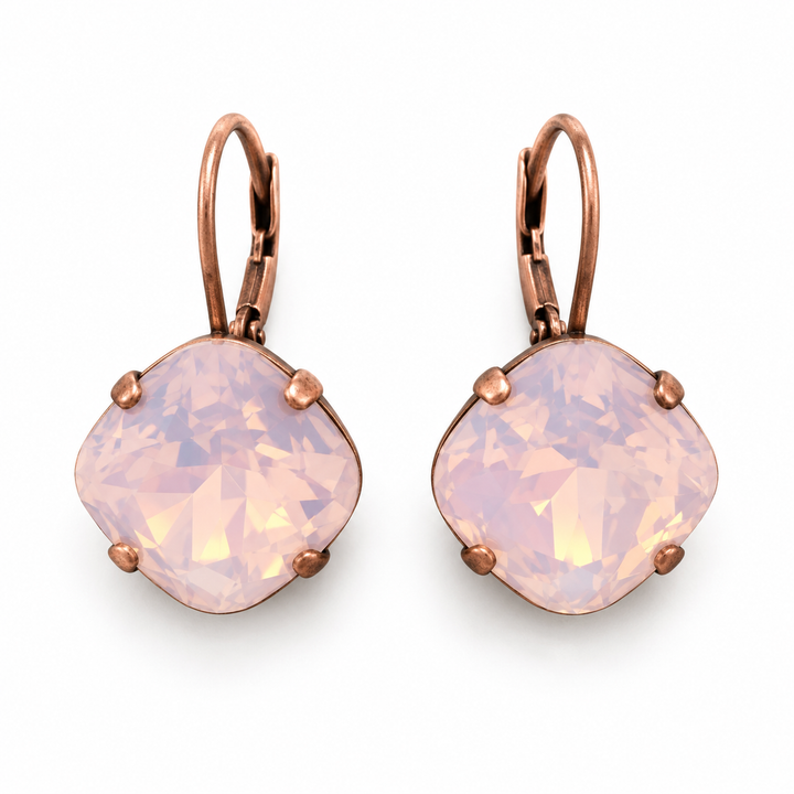 Dusty Rose Crystal | Square Shape