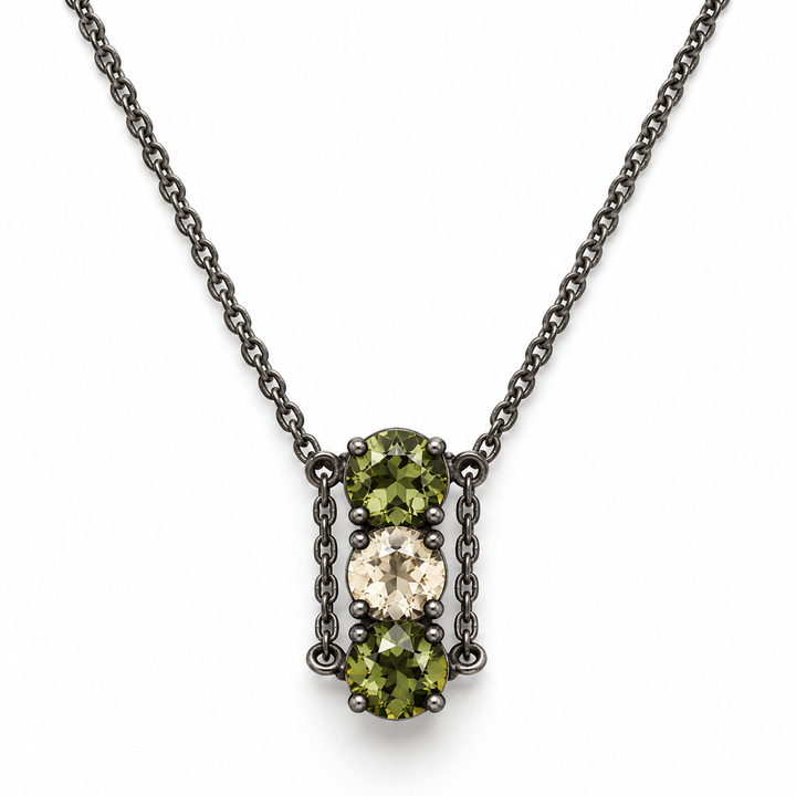 Tier Khaki | Necklace