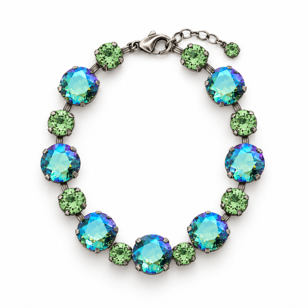 Crystal Turquoise | Square Bracelet