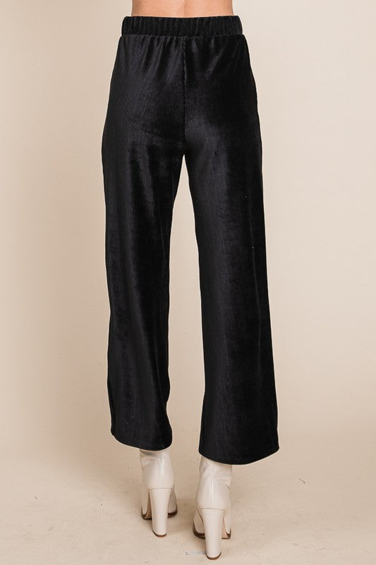 Velvet Wide Pant