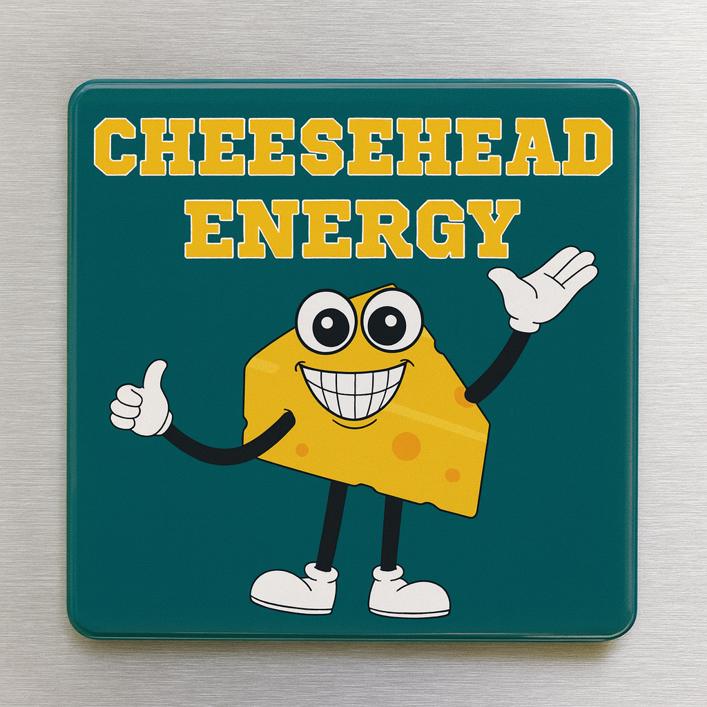 “Cheesehead Energy” Magnet