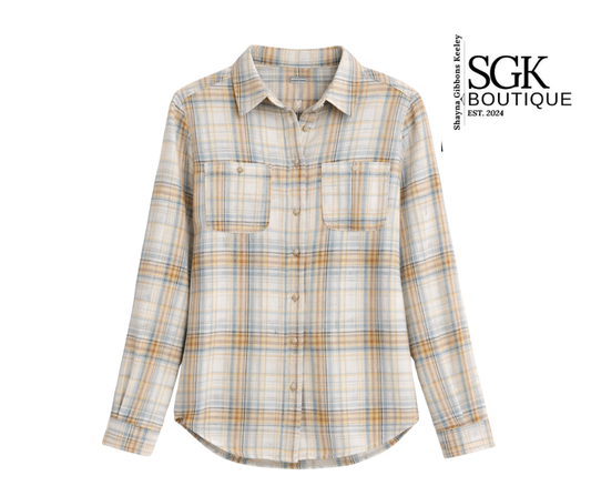 Becca Flannel|Distressing Shirt