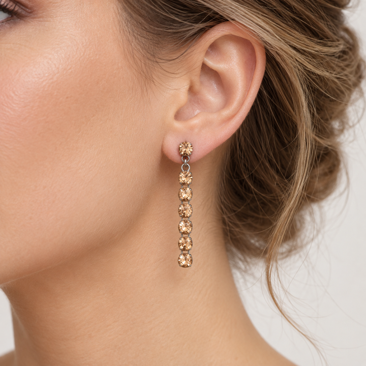 A close-up of a woman&