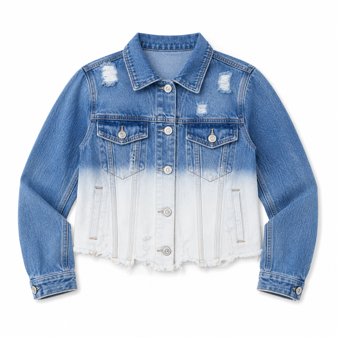 Bleach Distressed | Denim Jacket