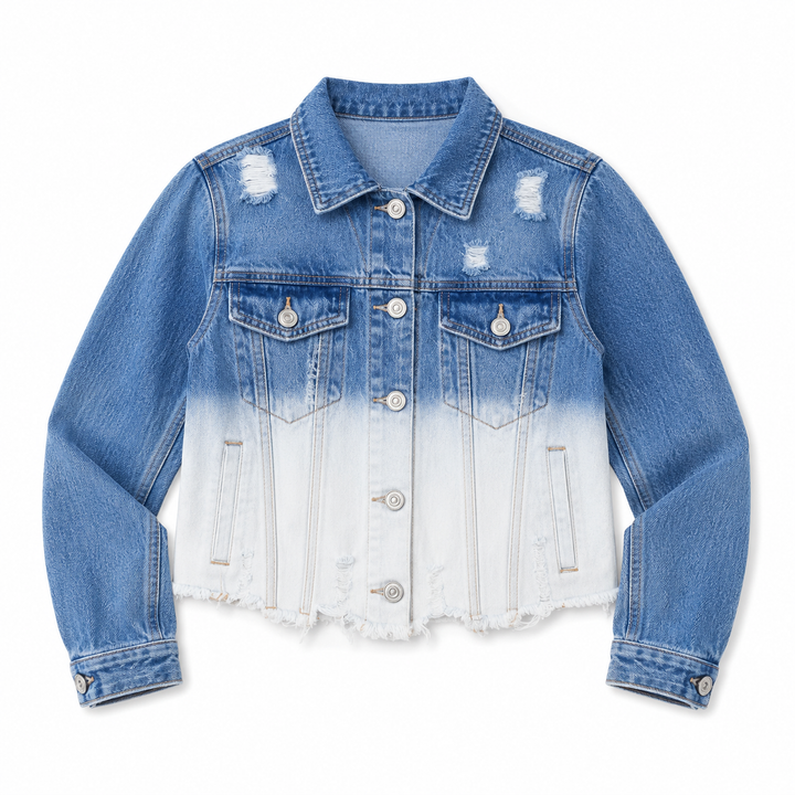 Bleach Distressed | Denim Jacket