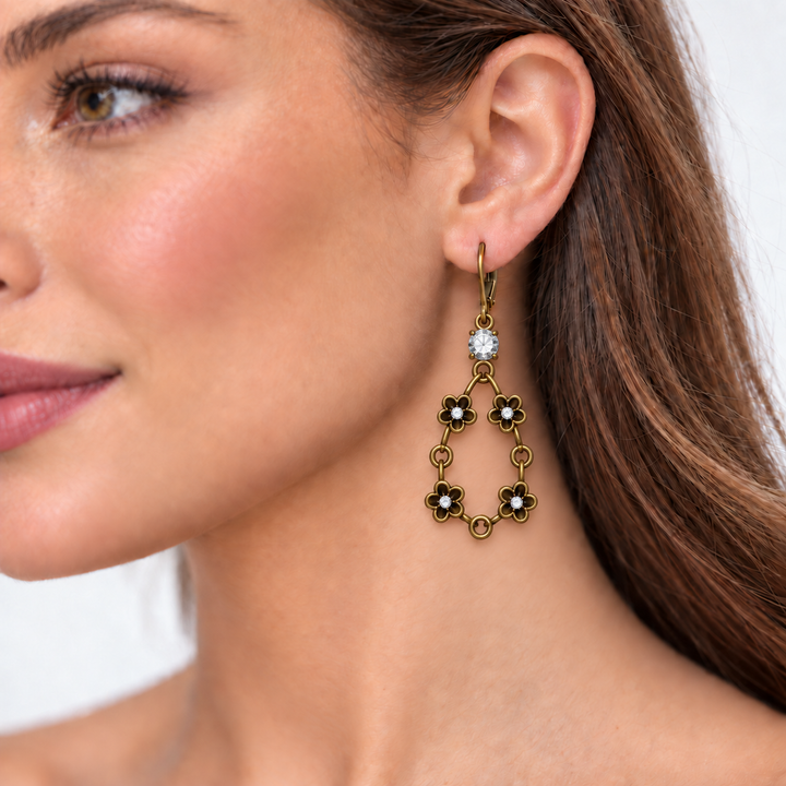A close-up of a woman&
