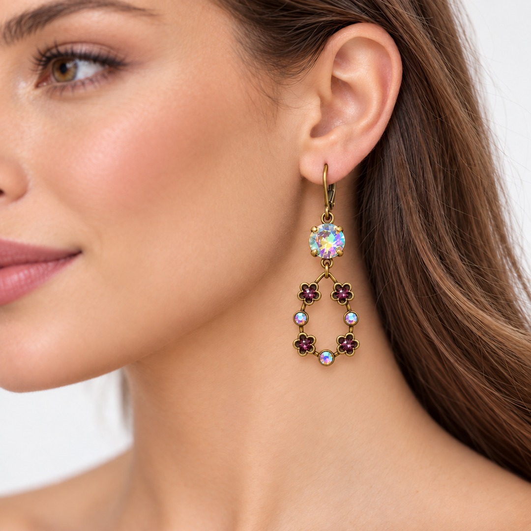 A close-up of a woman&