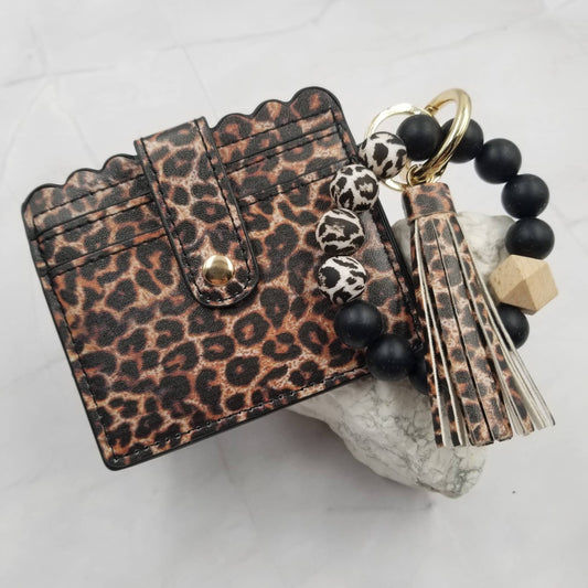 Beaded Bracelet Card Holder