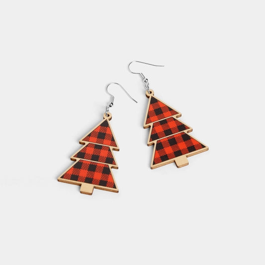 Buffalo Tree Earrings