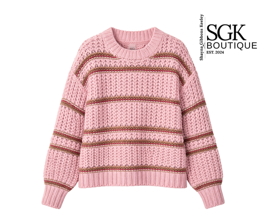 Striped Sweater|Everyday Sweater