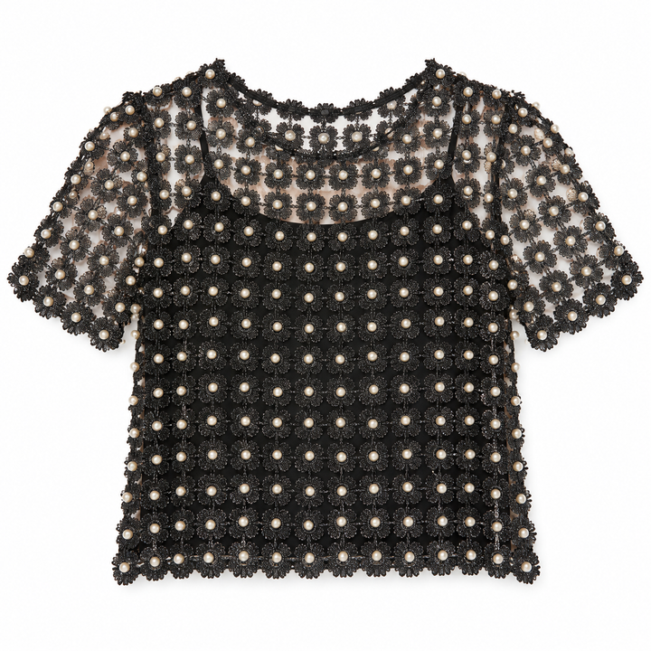Pearl | Beaded Top