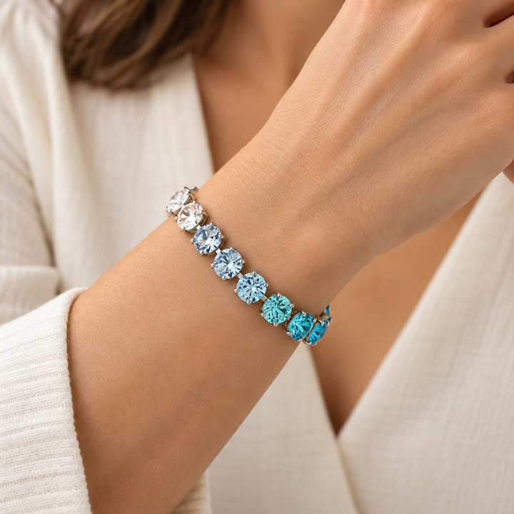 Blue Ombre | Link Bracelet