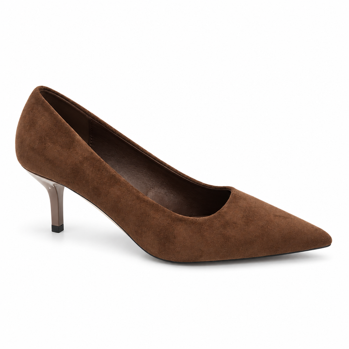 Brown Suede | Iridese Heel