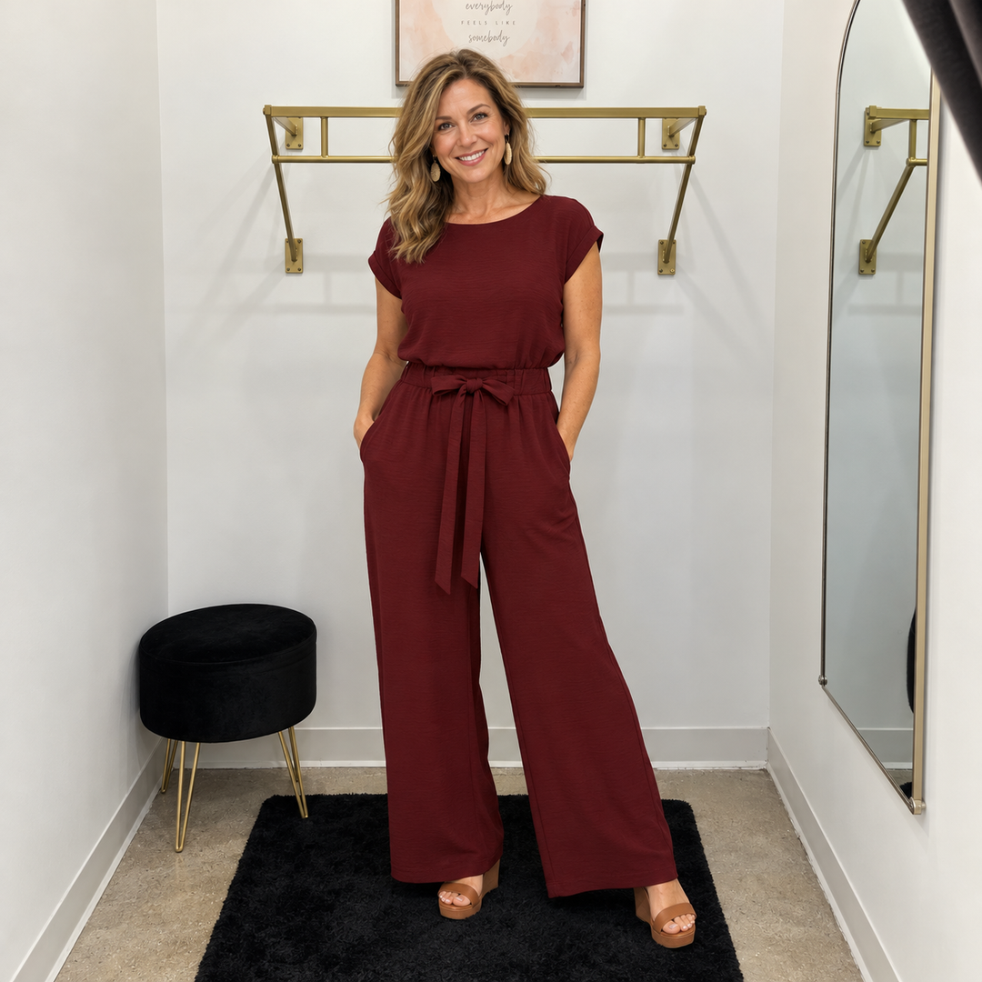 Front Tie | Jumpsuit
