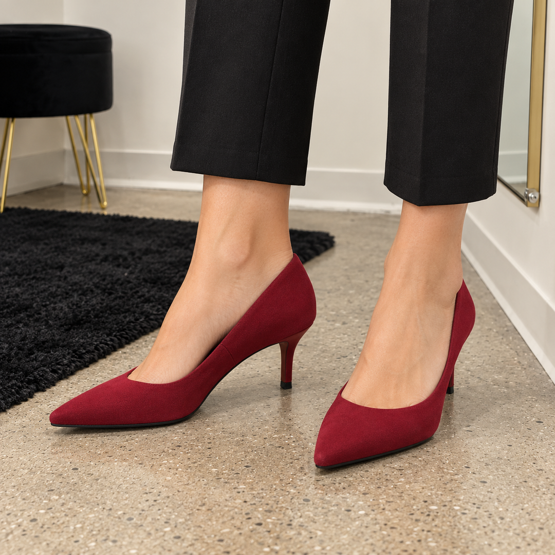 Burgundy | Iridese Heel