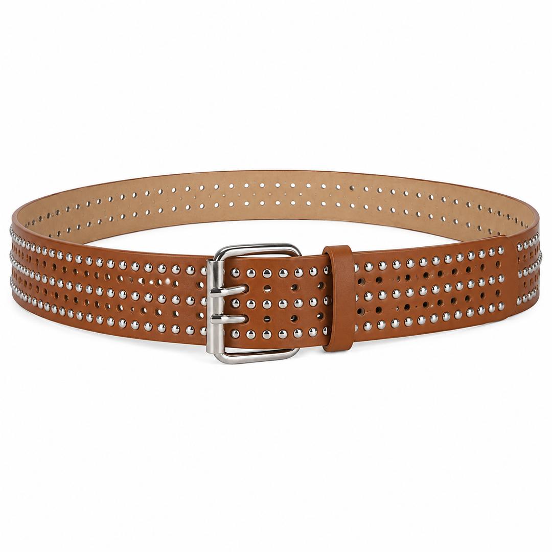 Studded Pin | Buckle Belt