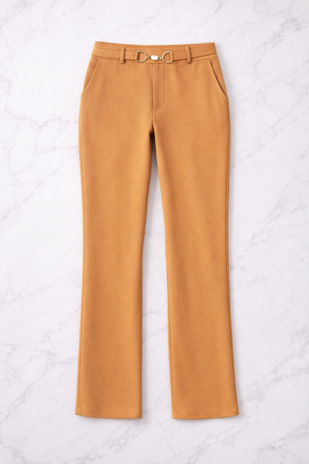 FINAL SALE: STRAIGHT BUCKLE PANTS
