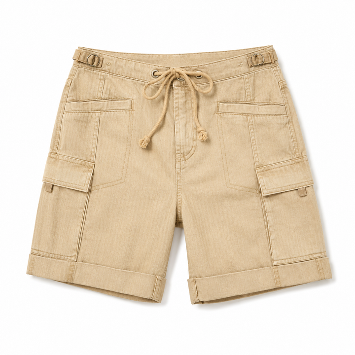 Latte Mid-Rise | Cargo Shorts