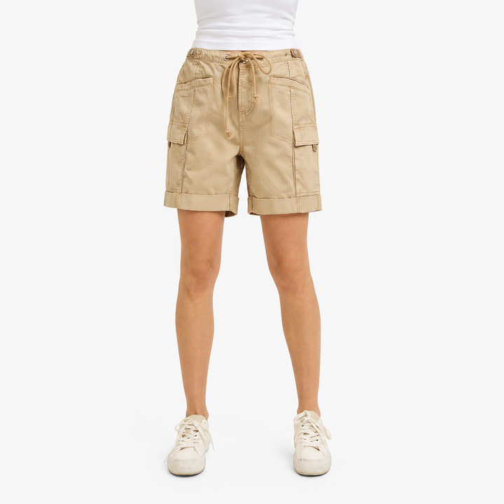Latte Mid-Rise | Cargo Shorts