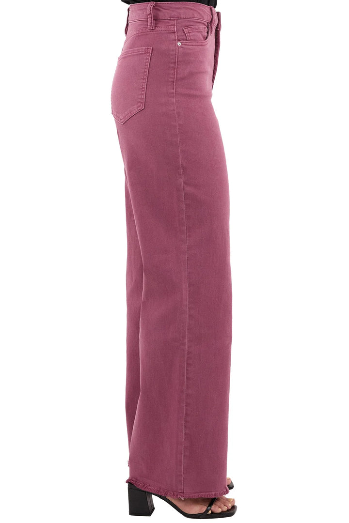 Pink pants on a white background