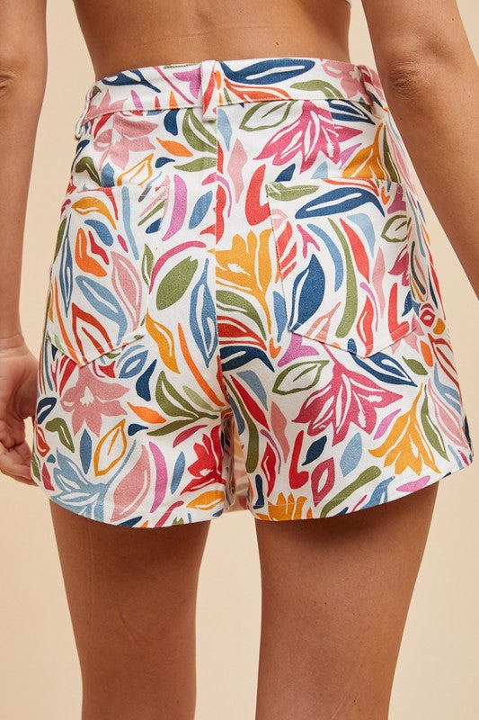 FINAL SALE: VIBRANT SKORT