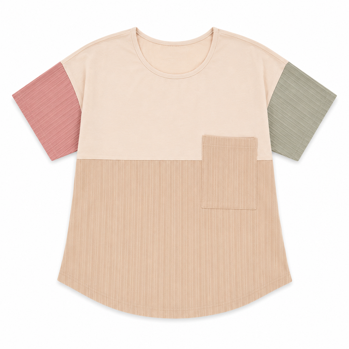 Final Sale | Color Block Top