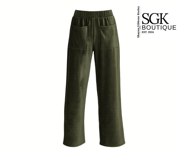 Final Sale | Velvet Wide Pant
