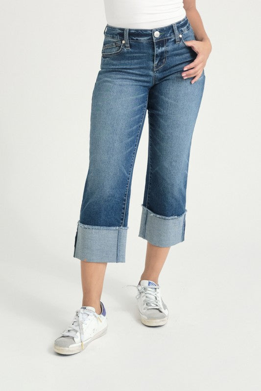CUFFED DENIM