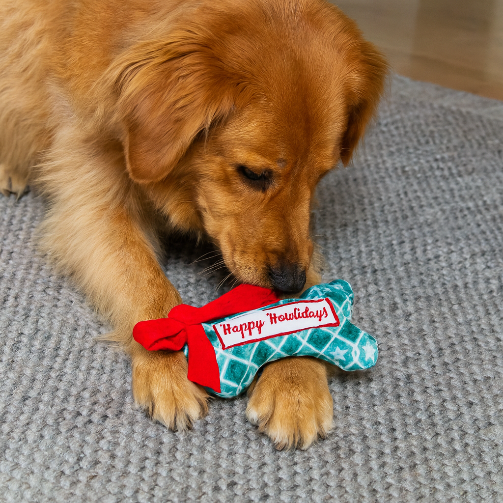 Puppermint Green Stars Bone