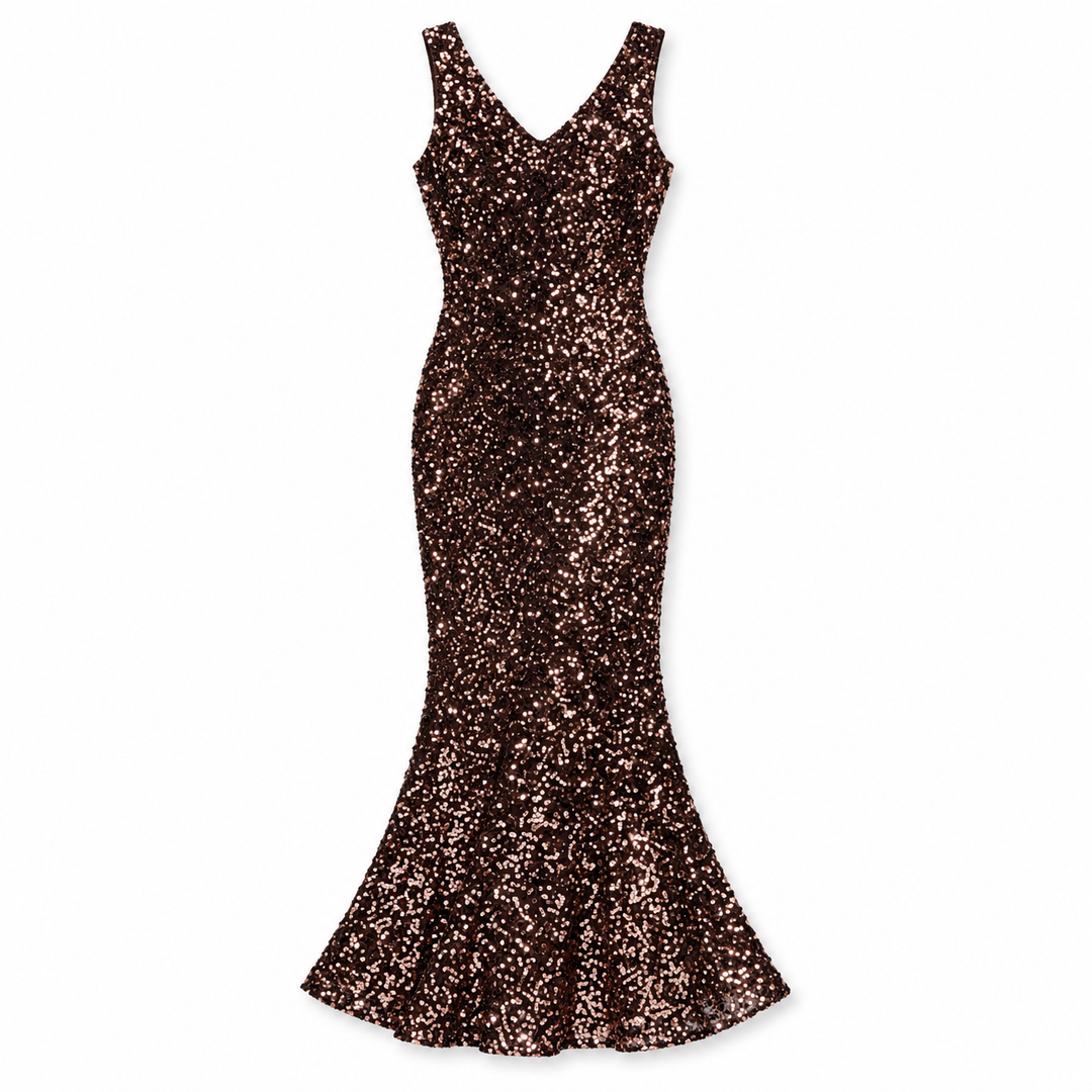 Gold | Sequin Dress