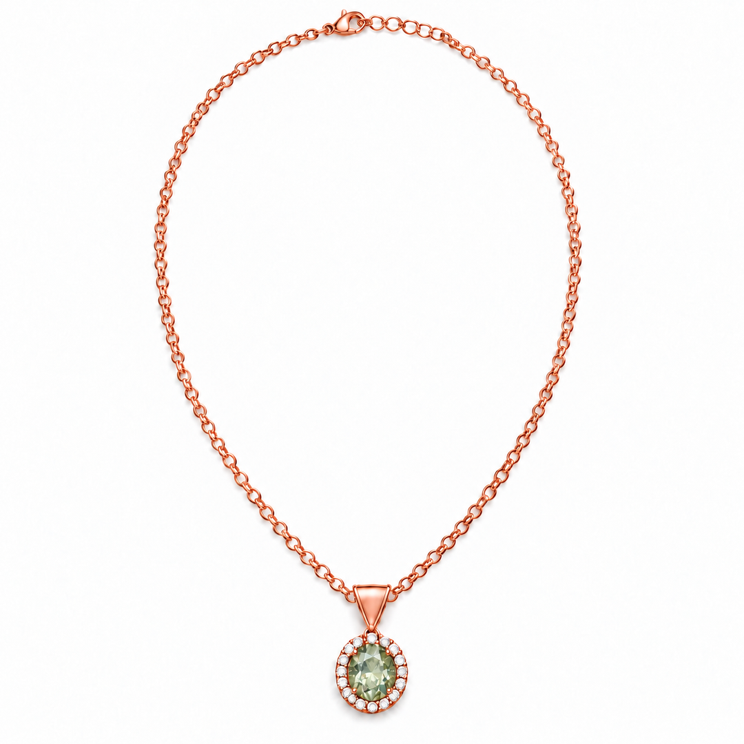 Copper Square | Patina Necklace