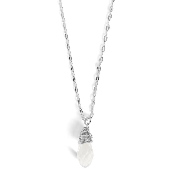 Silver Bulb Necklace