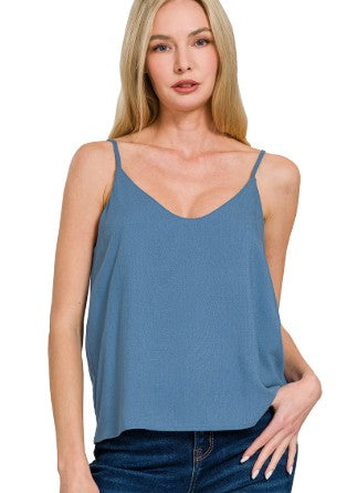 WOVEN CAMI