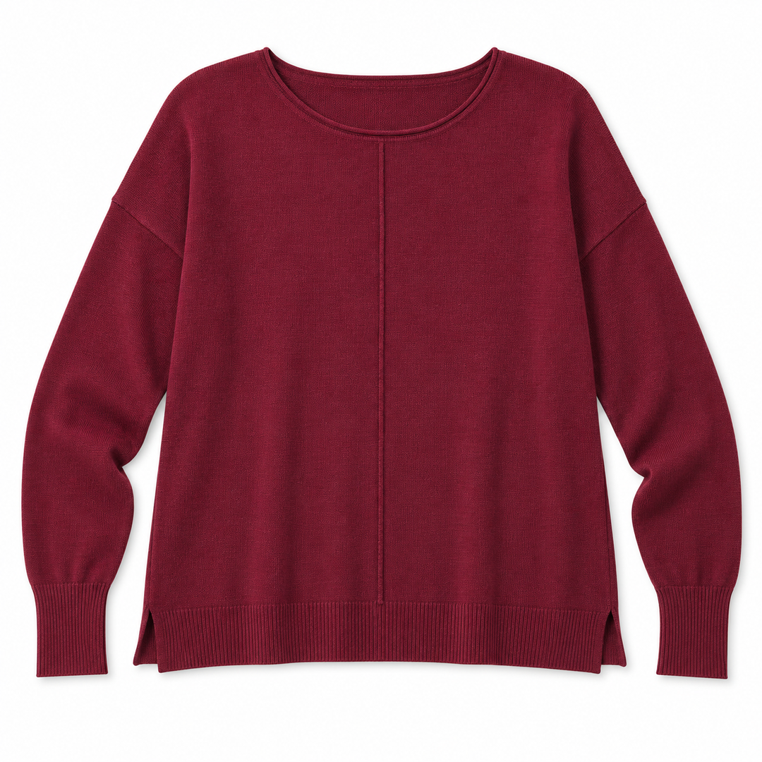 Front Seam | Long Sweater