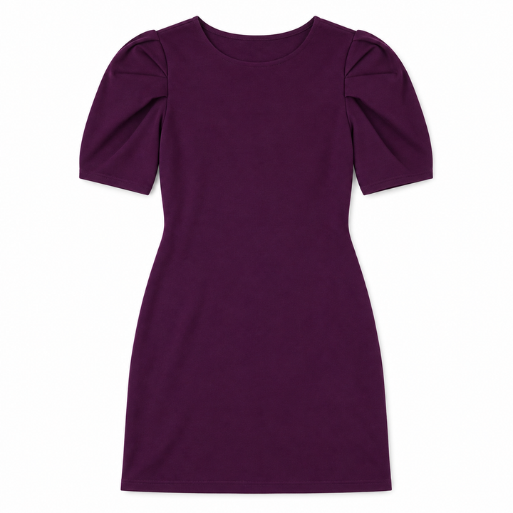 Puff Sleeve | Sheath Dress