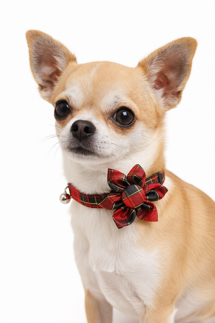 Final Sale|Christmoo – Plaid Christmas Pet Collars