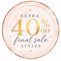 Extra 40% Off Final Sale