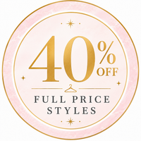40% Off Full Price Styles