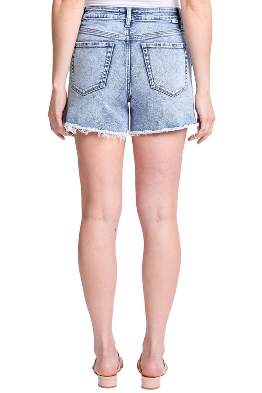 Step Fray Hem Shorts