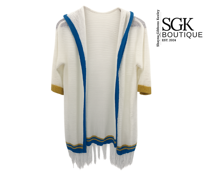 Fringe Hoodie Cardigan|Layering Everyday