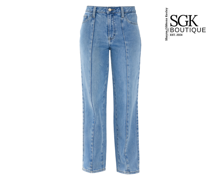 Final Sale | Front Seam Wide Leg